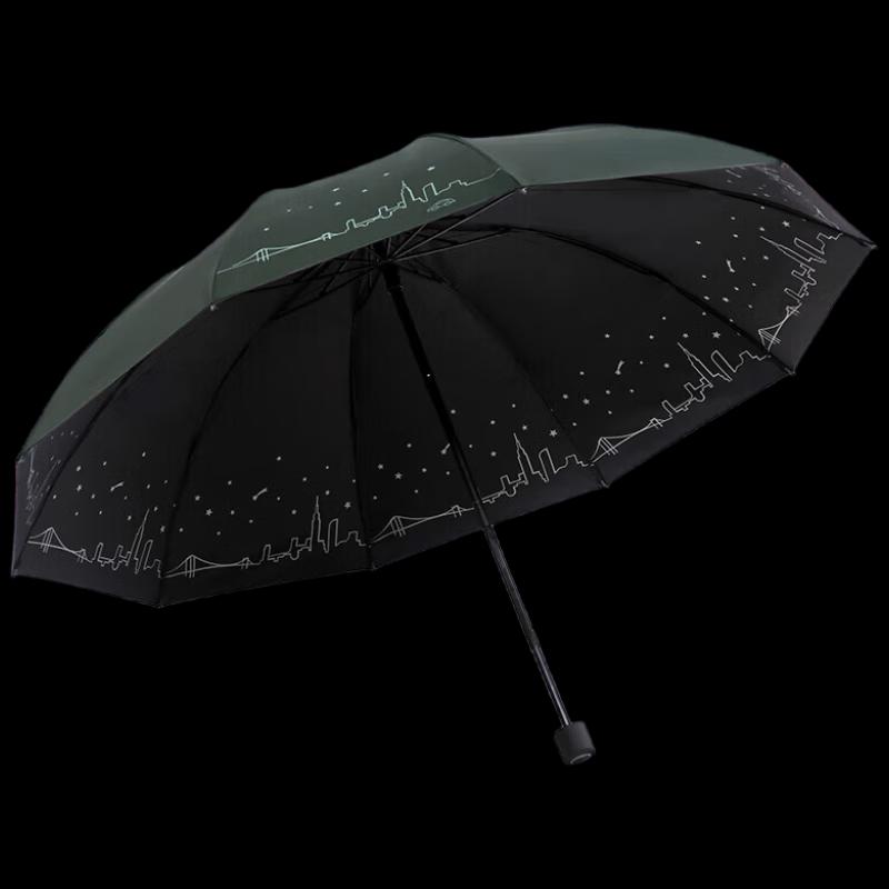 Tiantang Windproof Double Person 10-Rib Folding Umbrella