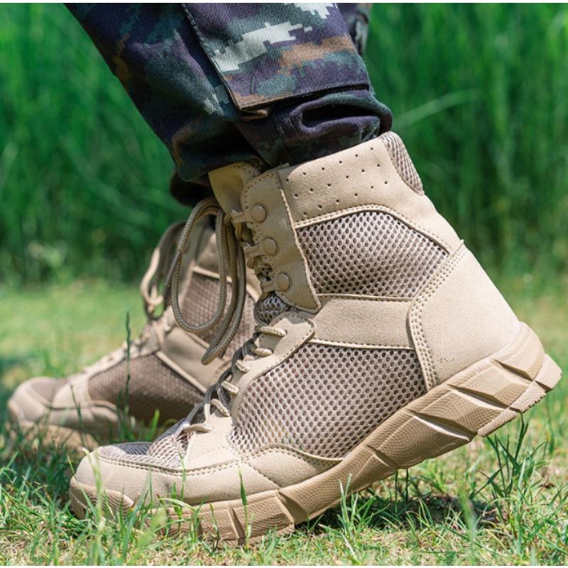 Fashion New Men's Hiking Shoes Durable Hiking Climbing Shoe Outdoor Walking Boots Comfortable Soft Sole Running Boots