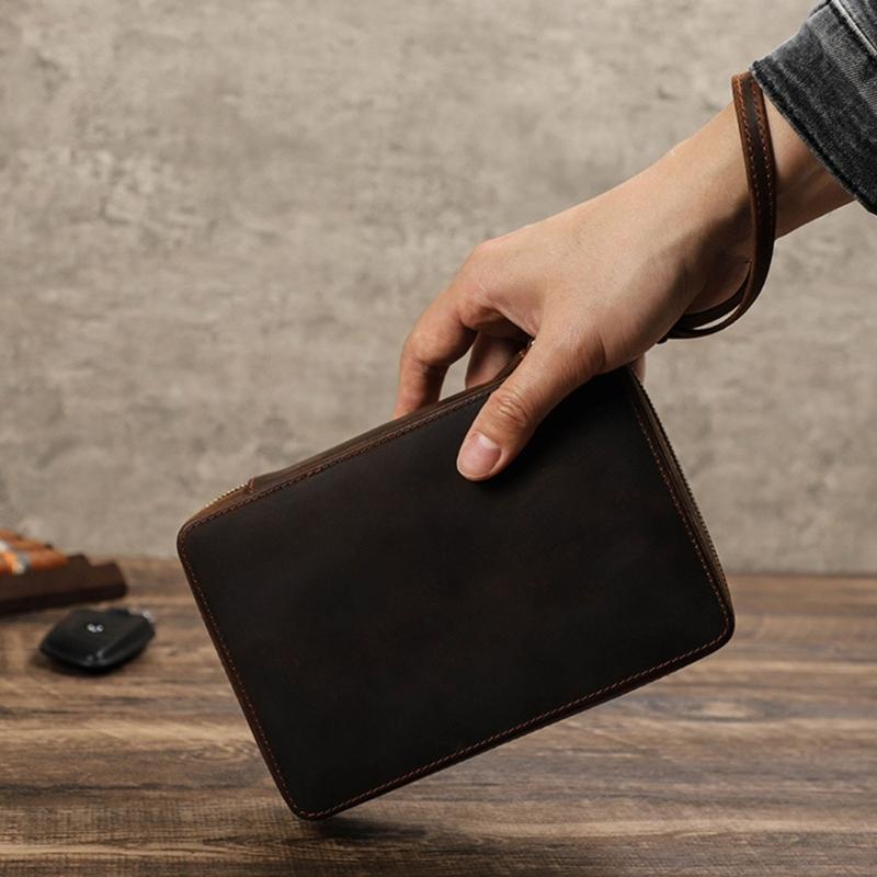 Stylish PU Leather Watch Band Storage Box Holds 12 Straps Flocking Interior Detachable Wrist Strap Designs Daily Use