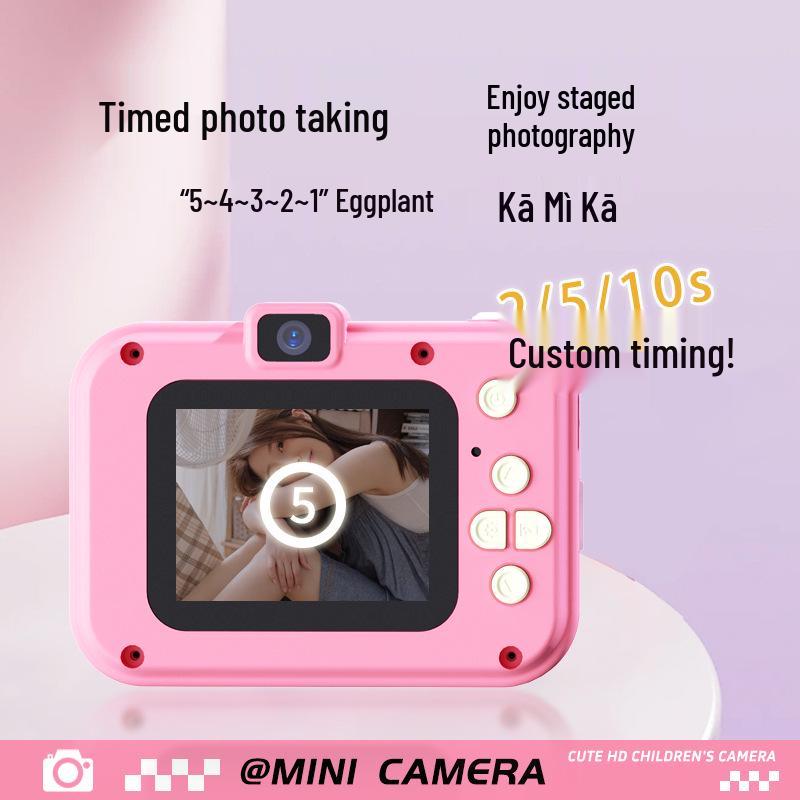 Children's HD Dual Camera - Fun & Cute Mini Digital Camera for Photos & Videos, Perfect Birthday Gift Toy