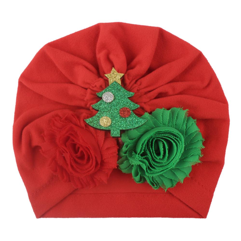 European & American Infant Christmas Cartoon Hat - Breathable & Cute Newborn Accessory