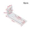Steel Corner Bracket 90 Degree Right Angle Plate Adjustable Support
