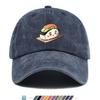 Pc Sushi Print Trucker Hat  QuickDry Breathable SushiThemed Cap with Sushi Roll Unisex Adjustable Buckle Closure for Outdoo