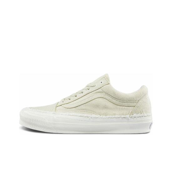 

Vans OG Old Skool LX Raw Edge - Vintage White VN0A5FBE0VW Men s Shoes EU 37 белый
