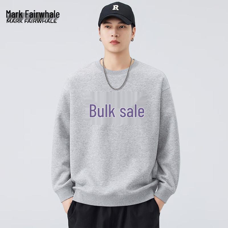 

Мужской свитшот Mark Fairwhale свободного кроя с принтом и круглым вырезом XL
