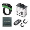 Smart Ring Counter Bluetooth Digital Display with OLED Screen Type-C Rechargeable Infinite Counting Wearable for Prayer
