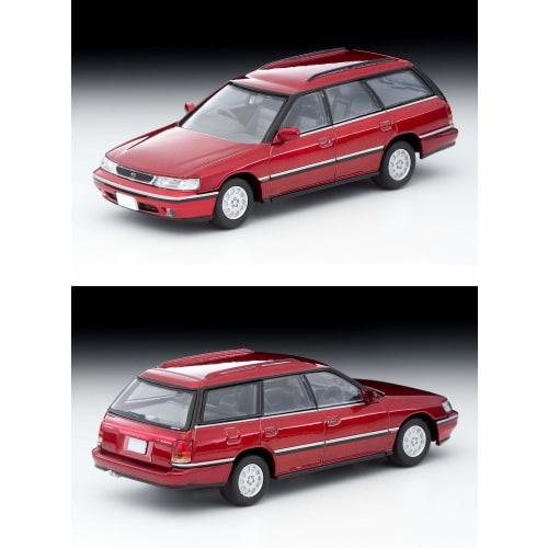 TOMYTEC Tomica Limited Vintage Neo 1/64 Scale LV-N231a Subaru Legacy Touring Wagon Brighton 220 Red (Finished Model)