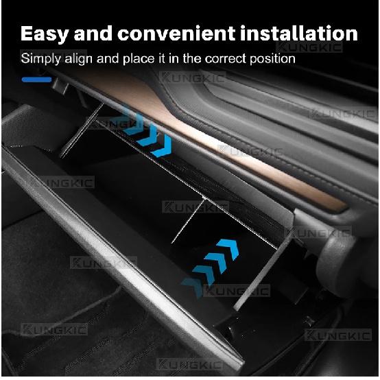 Car Passenger Storage Box partition For Forester 2019-2027/Crosstrek 18-26/Outback 18-24/Legacy 18-26/lmpreza18-26/WRX 2022-2026