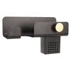 Hair Dryer Holder Punching   Wall Mounted Space Saving Hair Dryer Rack with Storage Cup