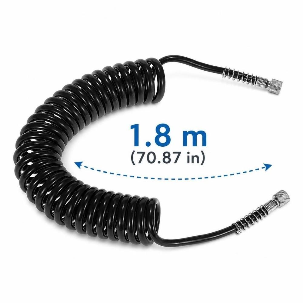 Quick Fittings Air Hose Bend Restrictor Air Compressor Hose Polyurethane Air Hose  Garage Use
