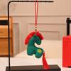 Handmade Hanging Pony Doll PP Cotton Zodiac Pony Figurine Plush Horse Keychain  Backpack Pendant
