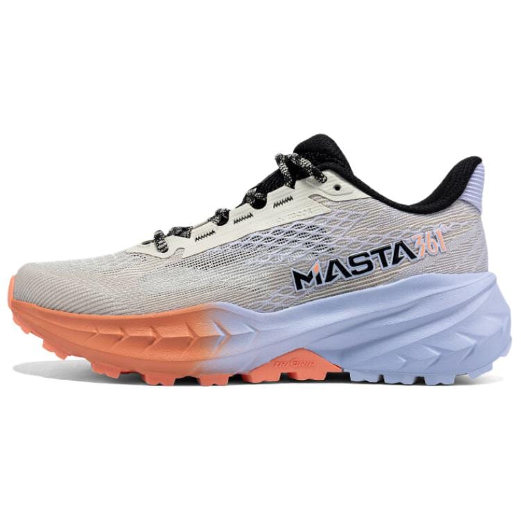 361 Rutschfeste und atmungsaktive Niedrig geschnittene Trailrunning Rennlaufschuhe Damen Grau Orange Lila 582523301 /