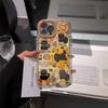 Smudge graffiti black cat for Apple 16/15/14 Huawei glory millet mobile phone case all-inclusive