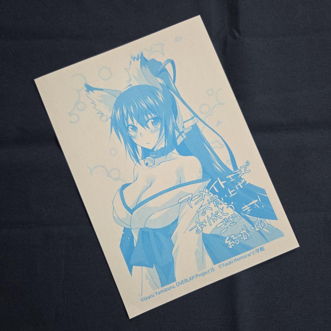 

[USED] IS Infinite Stratos Bonus Illustration Paper: Honoo Yuki
