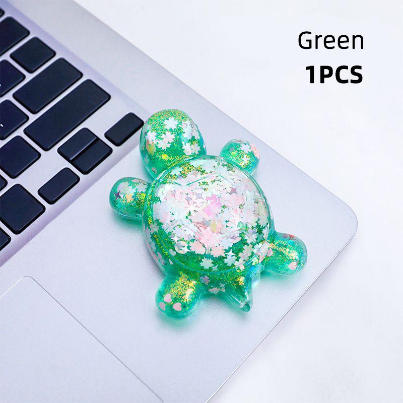 Gilded DIY Children's Turtle Ornament - Popular Jumbo Quicksand Gift