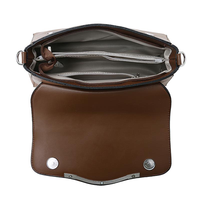 Damentasche Tasche für die Mutter mittleren Alters Schultertasche Weiches Leder Umhängetasche