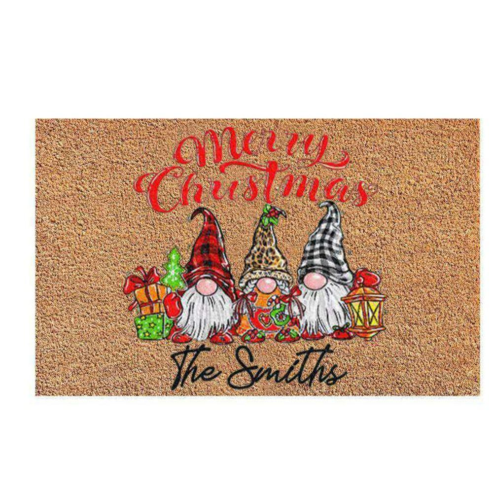 Mat Living Room Bedroom Xmas Home Decor Christmas Decoration Corridor Carpet Door Mat Hallway Mat