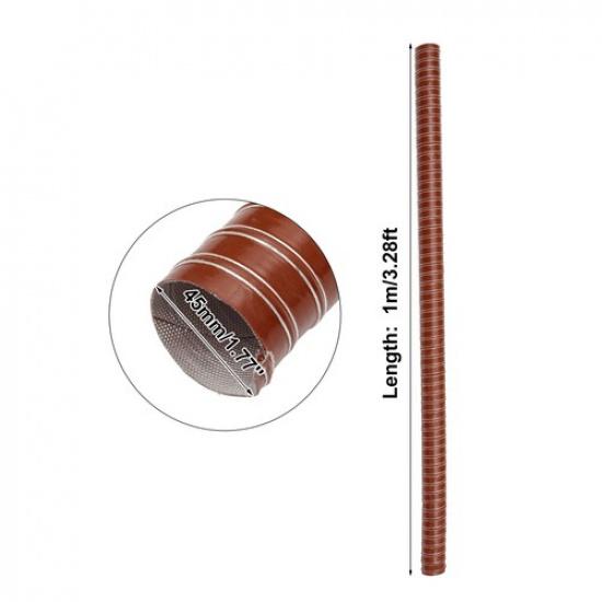 Universal Pack(1) 3.28FT Silicone Air Ducting Hose Car Engine Intake Braking