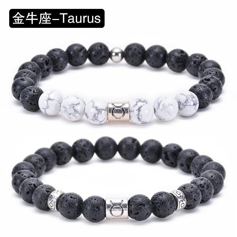 JYL TS Bracelet 12 Zodiac Couple  Beaded Aligns Destiny & Strengthens Bond