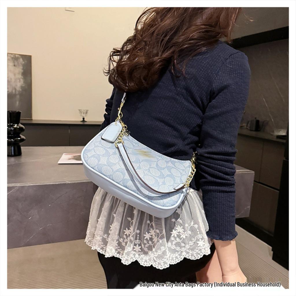 Trendige Damen-Achsel-Umhängetasche - Modisch, vielseitig, hochwertiges Ein-Schulter-Design