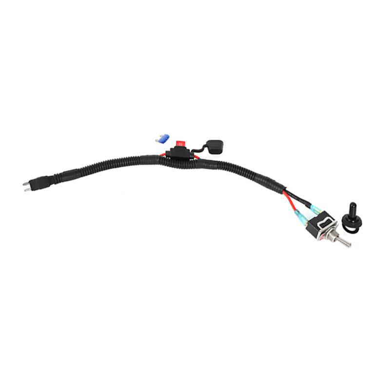 Automotive Switched Fuse Holder Fit for Mini Fuse with Wire 10A 15A Plug & Play Universal