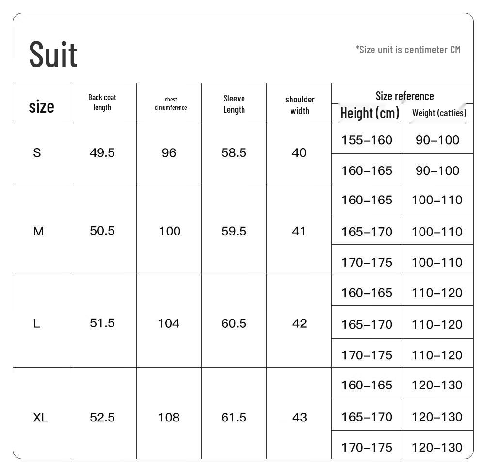 Women's Professional Blazer Suit Set