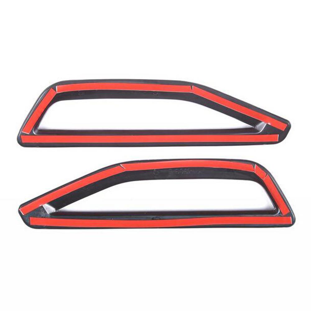 1 Pair Black Side Fender Air Vent Trim Cover Set For Bmw X5 19-22
