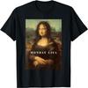 Funny Mona Funny Monday Lisa Art T-Shirt