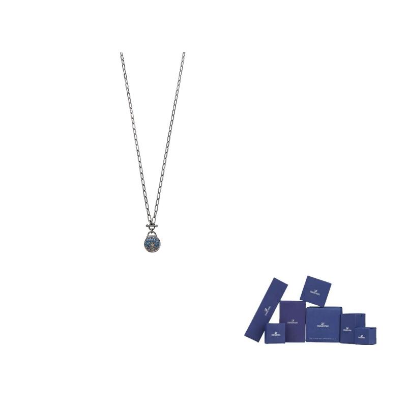Swarovski Togetherness Necklaces Mens Black F ( Fits All)-Original brand box