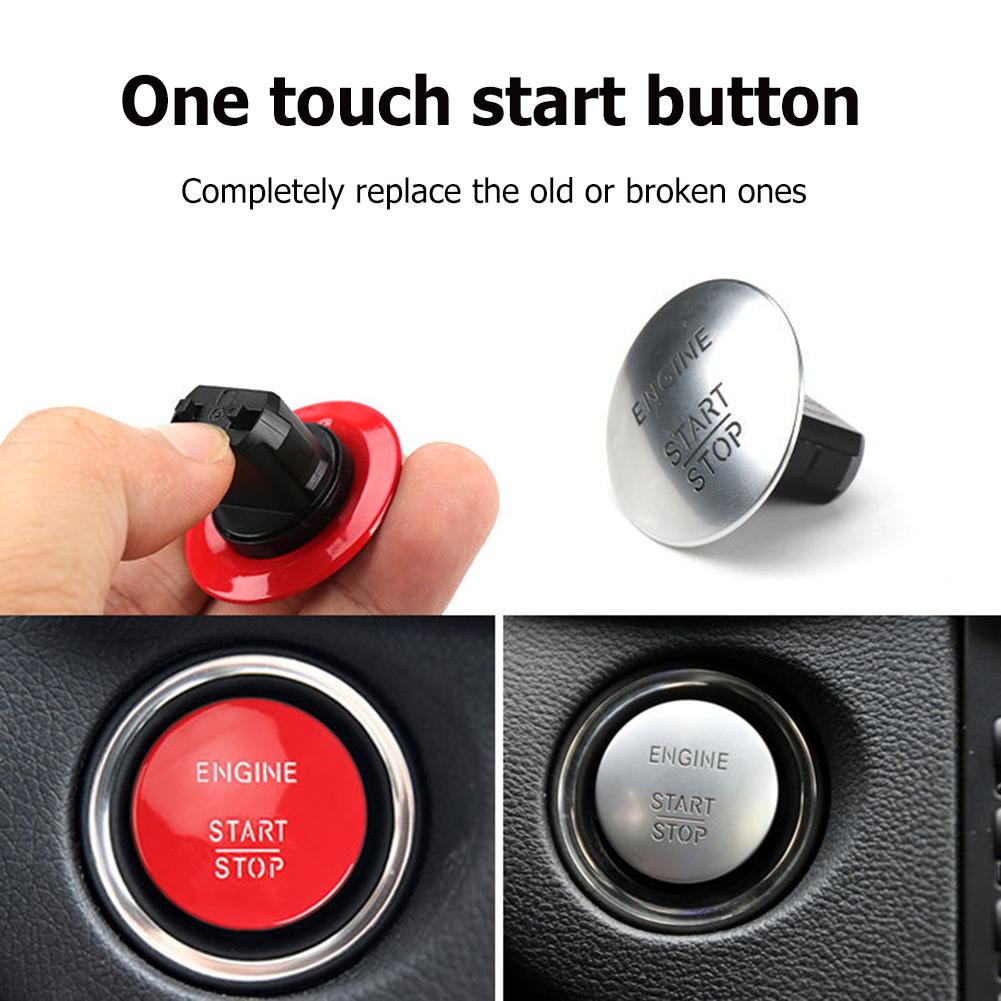 Auto Motor Start Stopp Druckknopfschalter Ein-Klick-Start schlüssellos für Mercedes W176 W207 A B C E S GCL ML GLS GLE CLA Klasse
