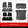 LUCKEASY Right Drive for Tesla Model 3 Model Y  2023 Car All-weather Floor Mat Trunk Pad Protective Interior Accessories