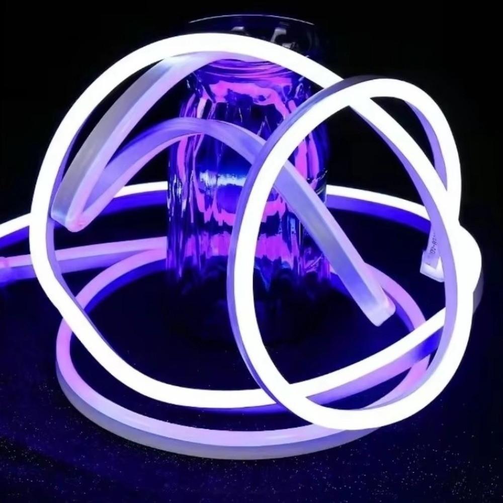 Kreatives Seitenstrahlendes LED-Streifenlicht Biegsam Wasserdicht Flexibel Neonlicht Hell mit Stecker LED-Neonlicht Schlafzimmer