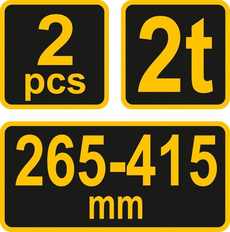 CAR STANDS 2T 2 PIECES 80307 VOREL