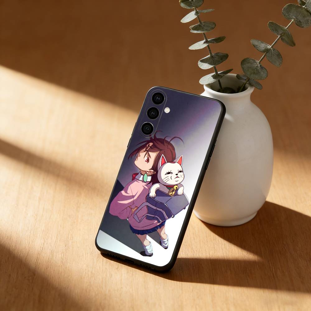 Anime d-DandadanS Phone Case For Samsung GalaxyA13,21s,22,31,32,52,53,71,72,73,Soft Black Cover Samsung a31