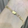 Xiaohongshu zircon bracelet ins bracelet less sweet and cool wind hand jewelry