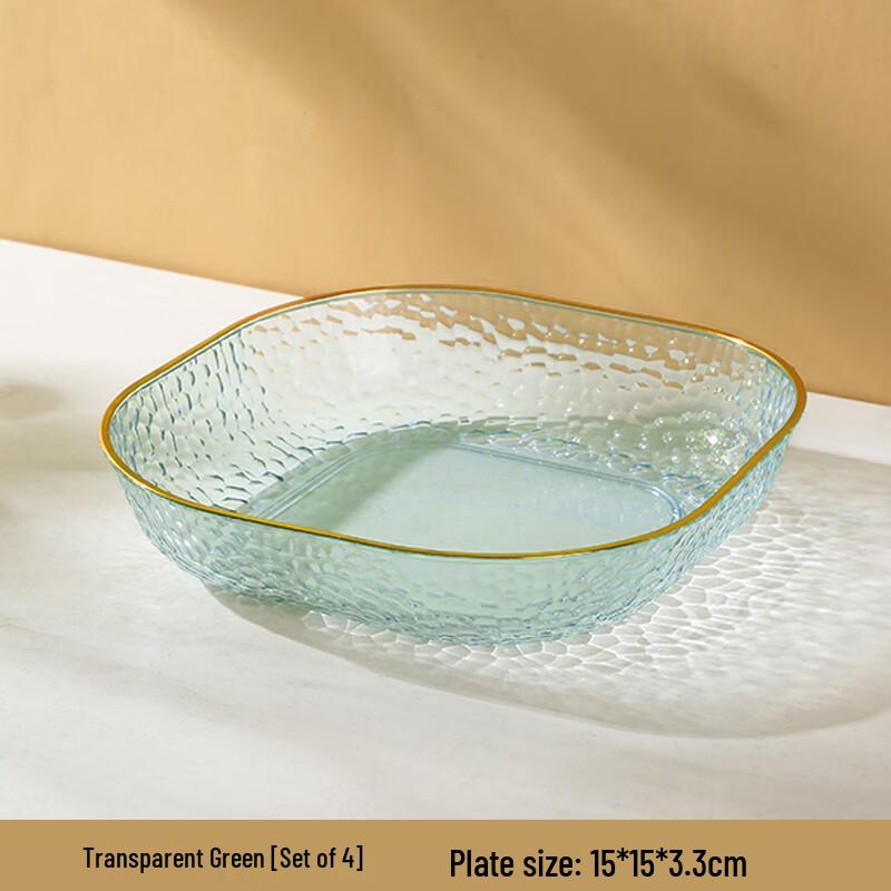 Zhao Ran Light Luxury Melamine Fruit Bowl Set