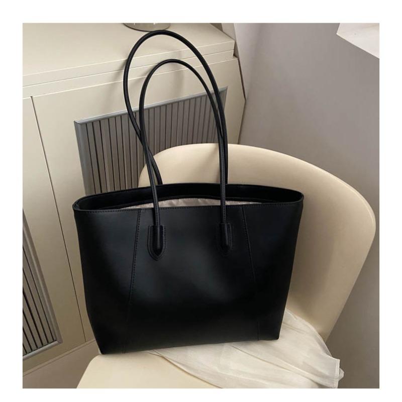 

Feeling retro large-capacity bag women s 2026 new autumn and winter versatile commuter tote underarm shoulder bag чёрный