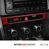For Subaru BRZ Toyota GR86 2013-2020 Carbon Fiber Center Console Flasher Button Switch Trim Sticker Car Interior Accessories