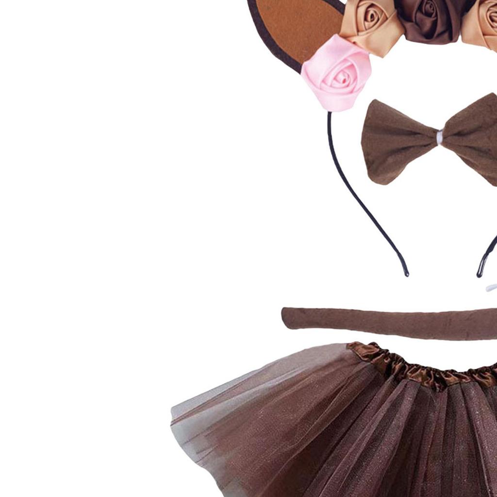 Deer Costume Set with Tutu And Headband for Celebrations