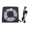 Ventilátor PC skříně s pozitivním lopatkováním 120 mm Nízká hlučnost 4pinový PWM 5V 3pinový ARGB 800 ot/min až 1800 ot/min Chladič CPU pro