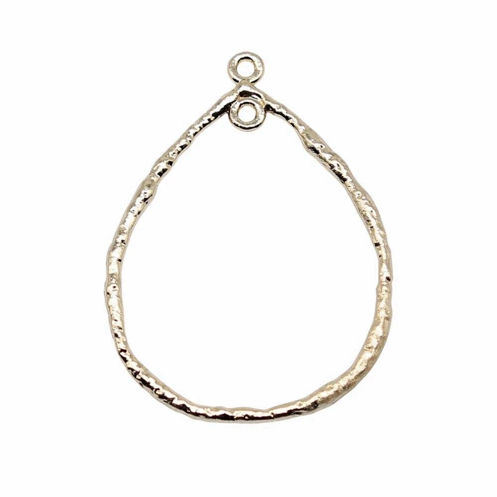 Hollow Earring Connector Components Phone Pendant Gift Jewelry Materials