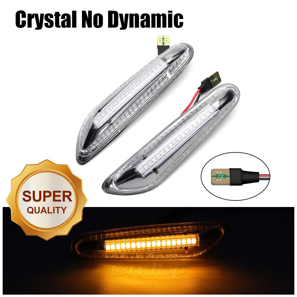 Sequential LED Flashing Dynamic Turn Signal Side Marker Light For BMW E60 E61 E87 E90 E91 E92 E93 E81 E82 E88 E46 X3 E83 X1 E84