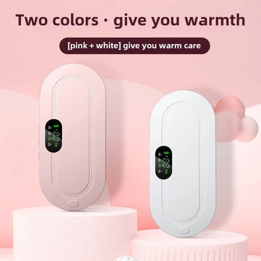 3 Level Temperature Smart Menstrual Heating Pad LED Display Women Belly Warmer  Home Use