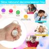 1/5Pcs Clear Ice Cube Squeeze Toy Glow-in-the-dark Love Heart Ice Cube Sensory Fidget Toy Anxiety Relief Stress Ball Valentine's Day Gift