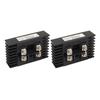 2Pcs Single Phase Bridge Rectifier 100A 1600V 4 Terminals Current Conversion Module Waterproof