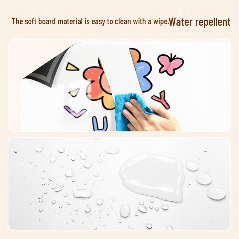 Deli Removable Soft Whiteboard Wall Sticker