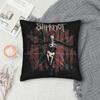 Slipknotes Metal Rock Band Music Printed Pillowcase Cushion Cover Metal Band Music  Pillow Covers Square Multiple Sizes