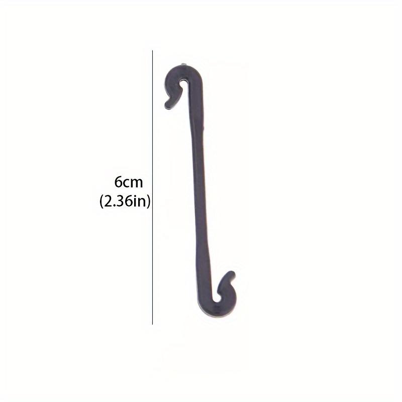 50/100pcs Plant Vine Tied Buckle Kiwi Grape Vine Fastening Clip Vegetable Flower Fixed Lashing Hook Trellis for Climbing Plants