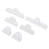 6pcs Bags Clips Plastic Food Clips Strong Anti Slip Snack Bag Sealing Clamps for Home