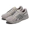 Asics Gel-Contend 4 Retro Fabric Durable Breathable Lightweight Low-Top Casual Running Shoes Men Sneaker Gray Blue T8D4Q-029